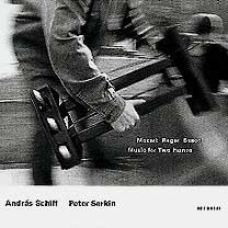 [중고] Andras Schiff, Peter Serkin / Music for Two Pianos - Mozart, Reger, Busoni) (2CD/수입)