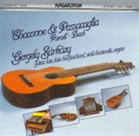 [중고] Gergely Sarkozy / 퍼셀, 바흐: 샤콘느와 파사칼리아 - Purcell, Bach: Chaconne &amp; Passacglia (수입/hcd12666)