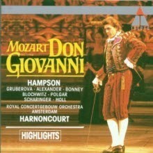 [중고] Nikolaus Harnoncourt / Mozart : Don Giovanni - Highlights (swm9073)