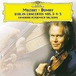 [중고] Augustin Dumay / Mozart: Violin Concertos Nos 3 - 5 (수입/4576452)