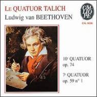 [중고] Beethoven: String Quartet.7, 10: Talich.q (수입/cal9636)