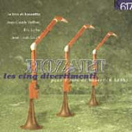 [중고] Le trio di bassetto / Mozart: Les 5 Divertimenti Pour 3 Cors De Basset K.439b (수입/k617072)