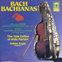 [중고] Yale Cellos / Bach Bachianas (수입/de3041)