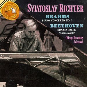 [중고] Sviatoslav Richter, Erich Leinsdorf / Brahms : Piano Concerto No. 2 Op. 83, Beethoven : Piano Sonata No. 23 Appassionata (수입/07863565182)
