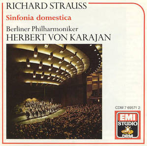[중고] Herbert von Karajan / Richard Strauss: Sinfonia Domestica (수입/cdm7695712)