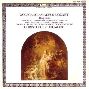 [중고] Christopher Hogwood / Mozart : Requiem (수입/4117122)