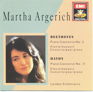 [중고] Martha Argerich / Beethoven,Haydn Piano Concertos (수입/cdm7635752)