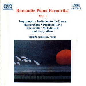 [중고] Balazs Szokolay / Romantic Piano Favourites, Vol. 1 (일본수입/8550052)