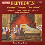George Gross / Beethoven Piano Sonata No. 21, 17, 26 (수입/미개봉/hpc015)