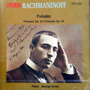 George Gross / Rachmaninoff Preludes OP.23, 32 (수입/미개봉/hpc039)
