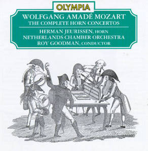 [중고] Roy Goodman / Herman Jeurissen (Horn), Mozart: Complete Horn Concertos (수입/ocd470)
