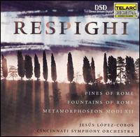 [중고] Jesus Lopez-Cobos / Respighi : Pines Of Rome (수입/cd80505)