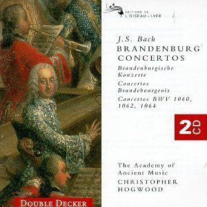 [중고] Christopher Hogwood / Bach : Brandenburg Concertos (수입/2CD/4557002)