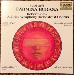 Robert Shaw / Carl Orff : Carmina Burana (수입/미개봉/cd80056)