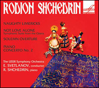 Evgeny Svetlanov / The USSR Symphony Orchestra : Rodion Shchedrin Naughty Limericks (수입/미개봉/Digipack/mel1001530)