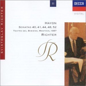 Sviatoslav Richter / Haydn : Piano Sonatas Nos. 40-41, 44, 48, 52 (홍보용/미개봉/dd1398)