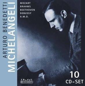 [중고] Arturo Benedetti Michelangeli / Plays Mozart, Brahms (10CD/수입/223500)