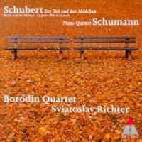 [중고] Sviatoslav Richter / Schubert : String Quartet Death and the Maiden , Schumann : Piano Quintet (0630182532)