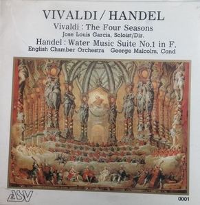 [중고] Jose Louis Garcia, George Malcolm / Vivaldi, Handel (0001)
