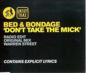 [중고] Bed &amp; Bondage / Don&#039;t Take The Mick (수입/Single)