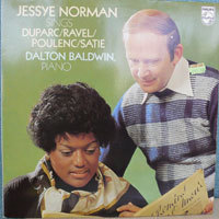 [중고] [LP] Jessye Norman, Dalton Baldwin / Jessye Norman Sings Duparc, Ravel, Poulenc, Satie (수입/9500356)
