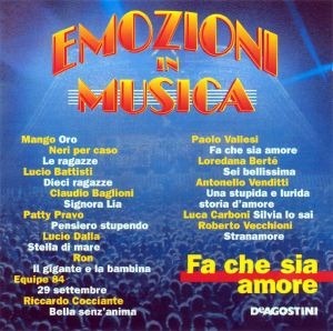 [중고] V.A. / Emozioni In Musica : Fa Che Sia Amore (수입)
