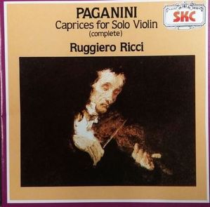 [중고] Ruggiero Ricci / Paganini :  Caprices, Ricci (skcdl0092)