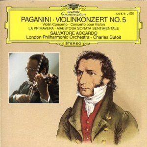 Salvatore Accardo, Charles Dutoit / Paganini : Violin Concerto 5 (미개봉/dg1922/4235782)