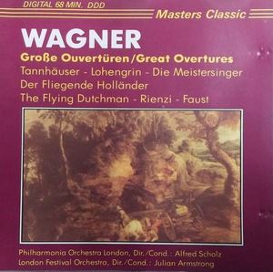 [중고] Alfred Scholz, Julian Armstrong / Wagner : Great Overtures (수입/cls4016)