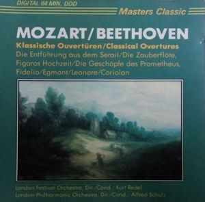 [중고] Alfred Scholz / Mozart, Beethoven : Classical Overtures (수입/cls4006)
