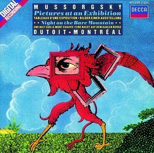 [중고] Mussorgsky: Pictures at an Exhibition Orchestre Symphonique de Montr, Dutoit (수입/4172992)