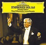 [중고] Leonard Bernstein / Beethoven: Symphony No. 5 &amp; 8 (수입/4194352)