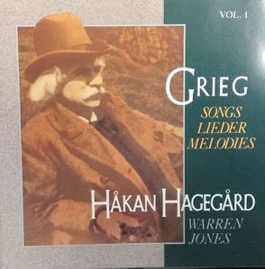 [중고] Hakan Hagegard, Warren Jones / Grieg : Songs Lieder Melodies Vol.1 (수입/09026615182)