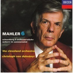 [중고] Christoph Von Dohnanyi / Mahler : Symphony No. 6 (수입/2CD/4362402)