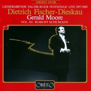 [중고] Dietrich Fischer-Dieskau, Gerald Moore / Schumann : Salzburg Festival Live 1957-1965 Vol.3 (일본수입/c140301a)