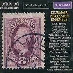 [중고] Kroumata Percussion Ensemble, Farberman Harold Farberman / Cage, Cowell, Lundquist, Taira, Farberman, Bizet, Shchedrin (수입/2CD/biscd232+382)