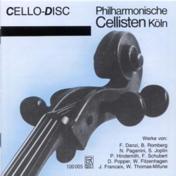 [중고] Philharmonische Cellisten Koln / Cello-Disc - Philharmonische Cellisten Koln (수입/br100005cd)