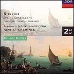 [중고] Neville Marriner / Rossini : String Sonatas Nos.1-6 (로시니 : 현악 소나타 1-6번/2CD/수입/4438382)