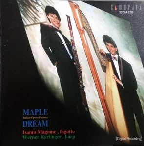 [중고] Isamu Magome &amp; Werner Karlinger / Maple Dream~Italian Opera Fantasy (일본수입/32cm230)