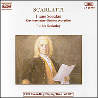 [중고] Balazs Szokolay / Scarlatti : Piano Sonatas (수입/8550252)