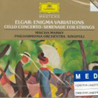 [중고] Mischa Maisky, Giuseppe Sinopoli / Elgar : Enigma, Cello Concerto, Serenade (dg3161/4455112)