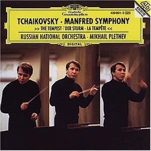 [중고] Mikhail Pletnev / Tchaikovsky : Manfred Symphony Op.58, The Tempest Op.18 (dg3119/4398912)