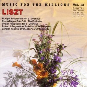 [중고] Alfred Scholz / Music For The Millions Vol. 12 - Liszt (수입/74480)