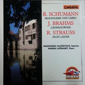 [중고] Magdalena Hajossyova, Marian Lapsansky / Schumann : Frauenliebe Und Leben etc. (sxcd5053)