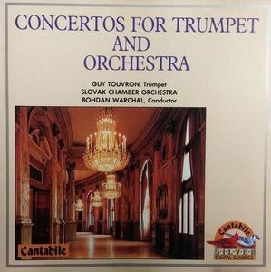 [중고] Guy Touvron, Bohdan Warchal, Slovak Chamber Orchestra / Concertos For Trumpet And Orchestra (sxcd5090)