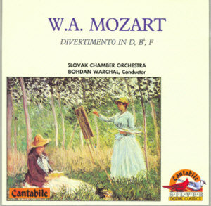 [중고] Bohdan Warchal, Slovak Chamber Orchestra / Mozart : Divertimento In D, Bb, F (sxcd5074)