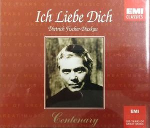 [중고] Dietrich Fischer-Dieskau / Ich Liebe Dich (2CD/cec2d0002)