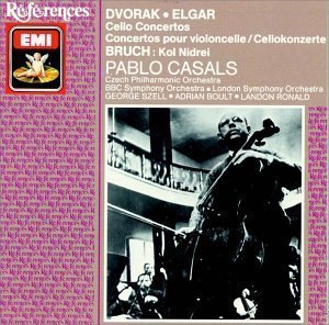[중고] Pablo Casals / Dvorak, Elgar : Cello Concertos, Bruch : Kol Nidrei (수입/cdh7634982)