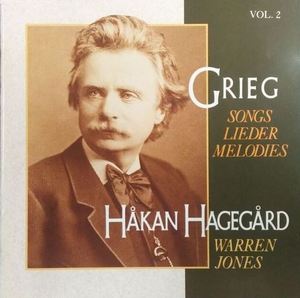 [중고] Hakan Hagegard, Warren Jones / Grieg : Songs Lieder Melodies Vol.2 (수입/09026616292)
