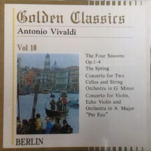 Conrad Von Der Goltz / Golden Classics Vol.10 - Vivaldi : The Four Seasons Op.1-4 etc. (수입/미개봉/art510)
